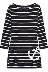 J.Crew Maritime Striped Cotton Jersey Dress