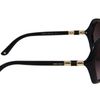 Jimmy Choo Justine Sunglasses  in Black (s) - Lyst
