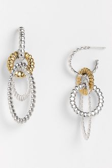 John Hardy Oval Hoop Earrings - Lyst