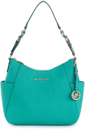  Jet Set Travel Saffiano Leather Medium Shoulder Bag 