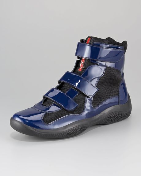 hightop prada shoes