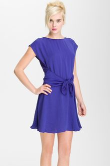 Rebecca Taylor Crinkle Chiffon Dress - Lyst