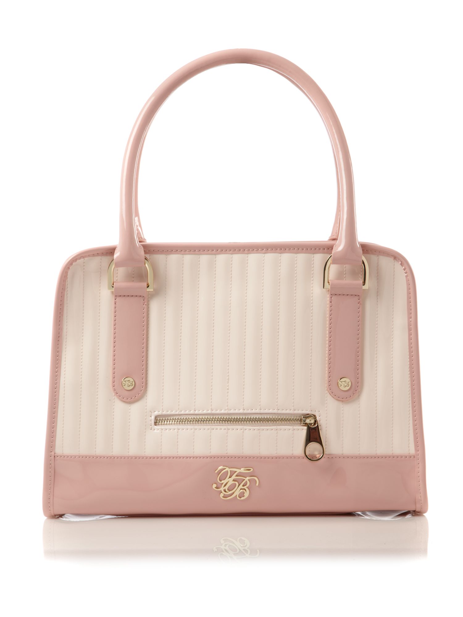 Ted Baker Large Quilted Light Pink Bowling Bag in Pink (light pink) Lyst