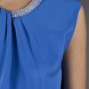 3.1 Phillip Lim Draped Top in Blue - Lyst