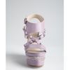 Balenciaga Lavender Leather Studded Woven Wedge Sandals in Purple (lavender) - Lyst