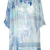Emilio Pucci Printed Blouse in Blue - Lyst