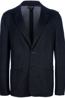 Giorgio Armani Two Button Blazer - Lyst