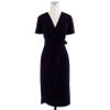 J.crew Wrap Dress in Black - Lyst