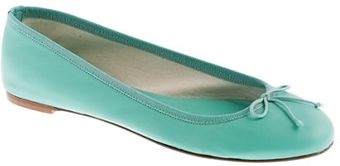 J.Crew Classic Leather Ballet Flats - Lyst
