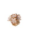 Love  Rocks Flower Ring in Gold (pink) - Lyst