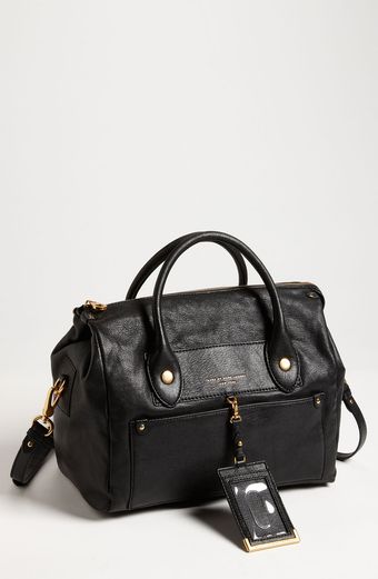  Preppy Leather Pearl Satchel 