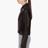 Rag & Bone Black Langlen Leather Jacket in Black - Lyst