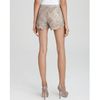 Basix Sequin Shorts in Beige (taupe silver) - Lyst