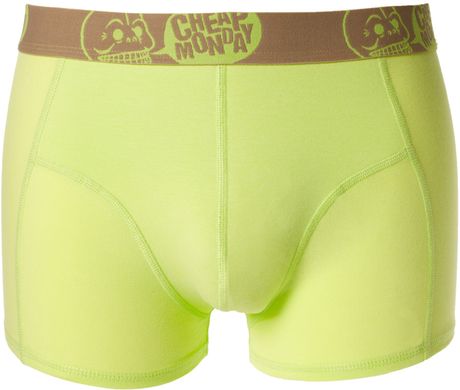 Cheap Monday Cheap Monday Trunks in Green for Men - Lyst