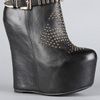 Jeffrey Campbell The Dollywood Shoe in Black and Gold in Black - Lyst