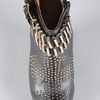 Jeffrey Campbell The Dollywood Shoe in Black and Gold in Black - Lyst