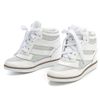 Jeffrey Campbell Gio Hidden Wedge Sneakers in White - Lyst