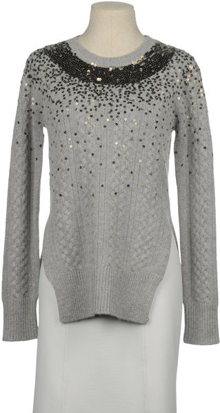 Markus Lupfer Long Sleeve Jumper in Gray (grey) - Lyst