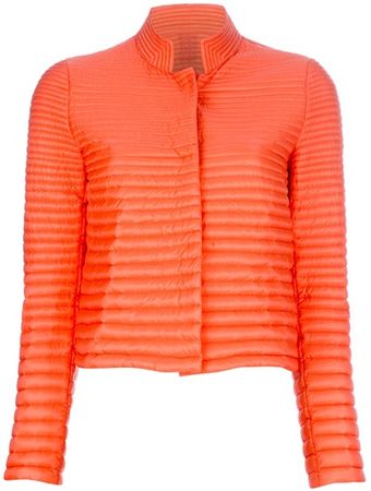 Moncler Grenoble Ribbed Coat - Lyst