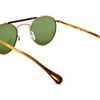 Oliver Peoples Soloist Round in Brown for Men (pewter with cobalto mineral glas) - Lyst