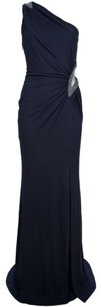 Roberto Cavalli One Shoulder Dress - Lyst