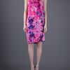 Roberto Cavalli Floral Sleeveless Dress in Purple (floral) - Lyst
