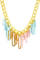 Asos  Mixed Media Pastel Necklace