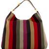 Fendi Pequin Striped Hobo in Multicolor - Lyst