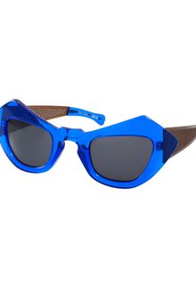 Asos Handmade Angular Frame Sunglasses with Metal Arms - Lyst