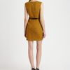3.1 Phillip Lim Asymmetric Draped Dress in Gold (black) - Lyst
