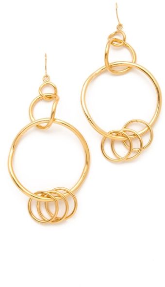 Belle Noel Chandelier Hoop Earrings - Lyst