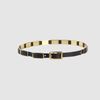 Celine Leather Belt in Black - Lyst