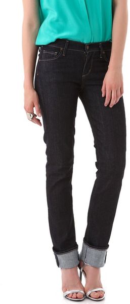 Citizens Of Humanity Elson Straight Leg Jeans in Blue - Lyst