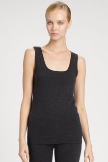 Donna Karan New York First Layer Stretch Cashmere Top - Lyst