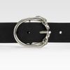 Gucci Horsehead Buckle Leather Belt in Black - Lyst