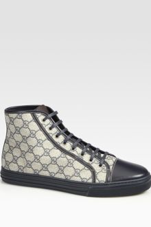Gucci California High-top Lace-up Sneakers - Lyst
