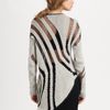 Helmut Lang Helmut Asymmetrical Cutout Sweater in Gray (black) - Lyst