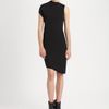 Helmut Lang Helix Jersey Dress in Black - Lyst