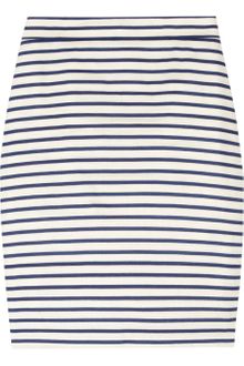J.Crew Dapper Striped Linenblend Pencil Skirt - Lyst