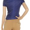 Jil Sander Arles Pleated Jacquard Jacket in Blue - Lyst