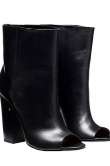 Laurence Dacade Leather Peeptoe Boots - Lyst