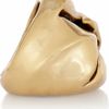 Oscar De La Renta 24karat Goldplated Ring in Gold - Lyst