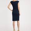 Roberto Cavalli Keyhole Dress in Blue (marine) - Lyst