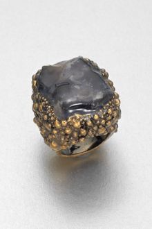 Yves Saint Laurent Shadow Broken Agate Ring - Lyst
