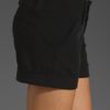 Alice + Olivia Cady Cuff Short in Black - Lyst