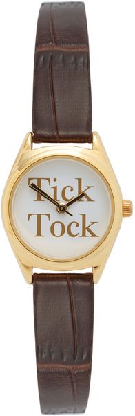 Asos  Tick Tock Watch - Lyst