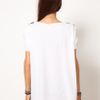 Asos Collection Asos Tshirt Tunic in Graphic Print in White - Lyst
