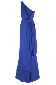 Carolina Herrera Charmeuse One Shoulder Gown - Lyst