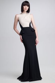 Elie Saab Colorblockbodice Gown - Lyst