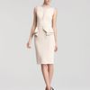 Elie Saab Laceinset Cocktail Dress in Beige (pearl) - Lyst